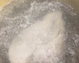 鶏胸肉と長ネギのうま塩パスタ作り方3写真