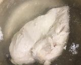 鶏胸肉と長ネギのうま塩パスタ作り方4写真