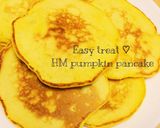 簡単おやつ♡HMかぼちゃのパンケーキ作り方9写真
