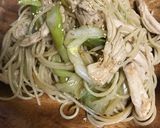 鶏胸肉と長ネギのうま塩パスタ作り方11写真