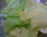 春キャベツとしめじのゆかり和え作り方1写真