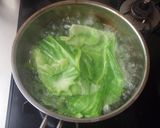 春キャベツとヒラメのパスタ作り方1写真