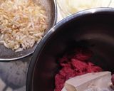 もやし&豆腐のハンバーグ☆青じそソース♪作り方1写真