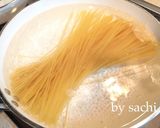 5分で完成！？和風明太子バター醤油パスタ作り方2写真