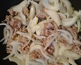 ☆豚こま肉と玉ねぎの甘酢炒め☆作り方2写真