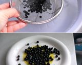 黒豆ごはん作り方1写真