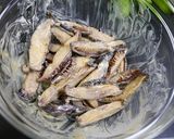 レンジで簡単！スナップえんどう椎茸チーズ作り方2写真
