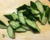 ちょいと一品★叩ききゅうりの塩ゴマ油昆布作り方1写真