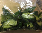 ちょいと一品★叩ききゅうりの塩ゴマ油昆布作り方2写真