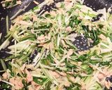 ツナと水菜の和風パスタ作り方2写真
