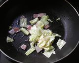 簡単キャベツとベーコンのぺペロンチーノ作り方3写真