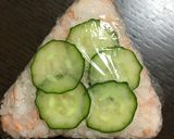 きゅうりの花おにぎり作り方2写真