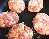 メイン簡単☆豚こま和風ハンバーグステーキ作り方6写真