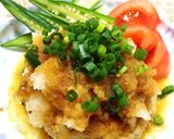 メイン簡単☆豚こま和風ハンバーグステーキ作り方9写真