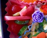ミーゴレン♫キティ海苔 イースター弁当作り方5写真