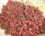 豚ひき肉のガパオライス風丼！作り方3写真