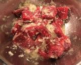 カレー風味 牛もも角切りサイコロステーキ作り方2写真