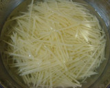 炒土豆絲(じゃがいもの千切り炒め)作り方1写真
