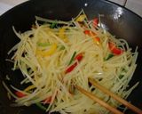 炒土豆絲(じゃがいもの千切り炒め)作り方6写真
