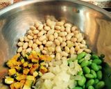 ピリ辛！ほくほく豆サラダ作り方1写真