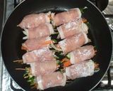 肉巻きのトマト煮♪簡単チーズ入り作り方5写真