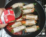 肉巻きのトマト煮♪簡単チーズ入り作り方6写真