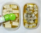 豆腐サラダ♪塩麹豆腐のオリーブ油漬け作り方6写真