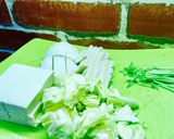 春キャベツと豆腐の甘煮作り方1写真