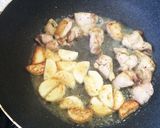 長芋と鶏肉のトマトソースパスタ作り方5写真
