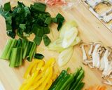 ピリリッ！　ゆず胡椒焼きうどん作り方1写真