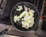キャベツと卵のオイスターソース炒め☆作り方3写真