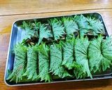 栄養素満点山芋梅納豆大葉海苔巻き天ぷら作り方5写真