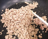 ひき肉とピーマンのソース焼きそば作り方3写真