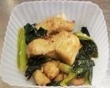 鶏と小松菜の梅チーズ焼き作り方5写真