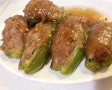 完成!とても美味しい★ ピーマンの肉詰め作り方13写真