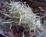 豚こまと青梗菜のにんにく醤油炒め作り方4写真