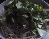 豚こまと青梗菜のにんにく醤油炒め作り方5写真