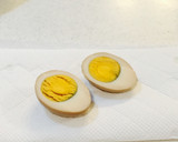 お弁当♡ゆで卵 マヨネーズ おかか作り方1写真