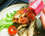 ＊3色甘酢で小イワシの南蛮＊作り方4写真