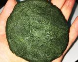 レンジで簡単 こしあん入りよもぎ餅作り方5写真
