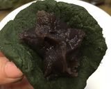 レンジで簡単 こしあん入りよもぎ餅作り方6写真