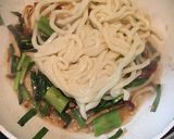 15分！超簡単、和風焼うどん☾作り方2写真