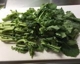 色鮮やかに！あした葉の卵炒め☆作り方1写真