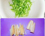 安い食材で！豚こま肉の青椒肉絲風作り方1写真