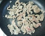 安い食材で！豚こま肉の青椒肉絲風作り方3写真