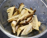 レンジで簡単！筍と椎茸の煮びたし作り方1写真