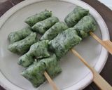 春のおやつ♪レンジで草団子★みたらしあん作り方10写真