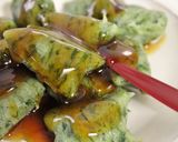 春のおやつ♪レンジで草団子★みたらしあん作り方11写真