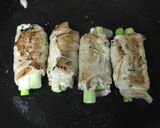 豚肉のネギ巻き・赤ワインソース⁈作り方5写真