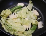 簡単！春野菜の桜えび焦がし醤油和え作り方2写真